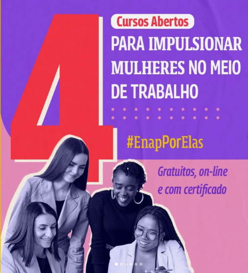Impulsionando mulheres, construindo o futuro do serviço público.